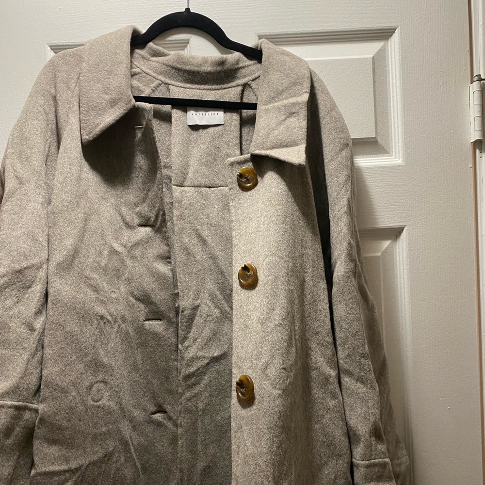 Wool Coat - Lattelier Designer Coat